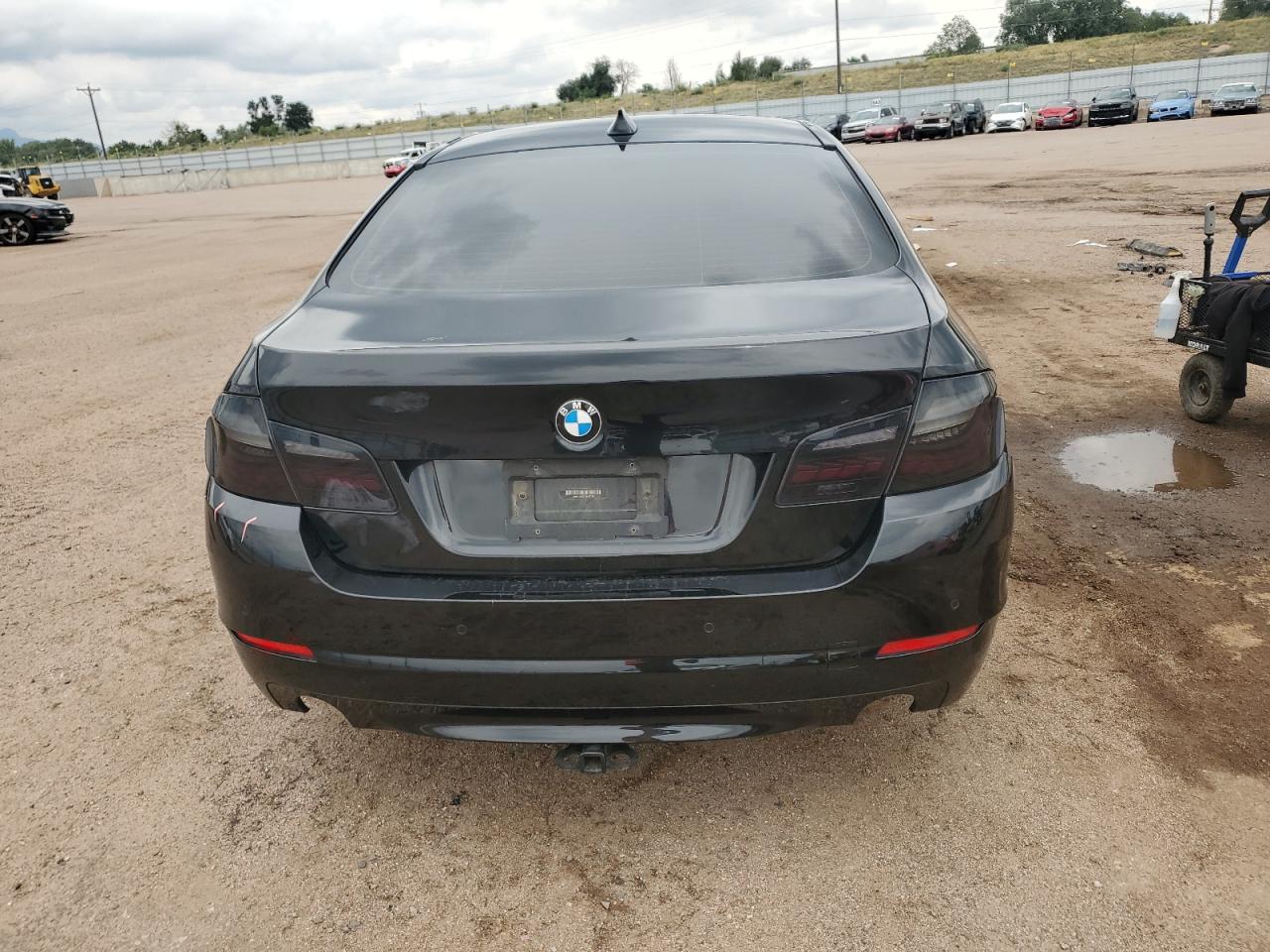 2012 Bmw 535 Xi Black vin: WBAFU7C57CDU57185