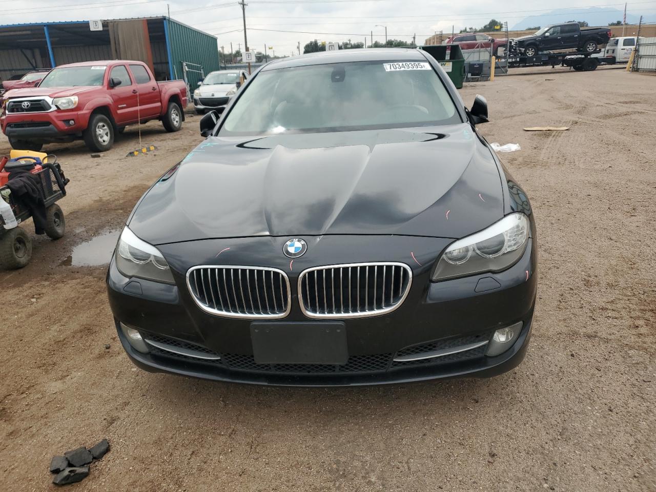 2012 Bmw 535 Xi Black vin: WBAFU7C57CDU57185