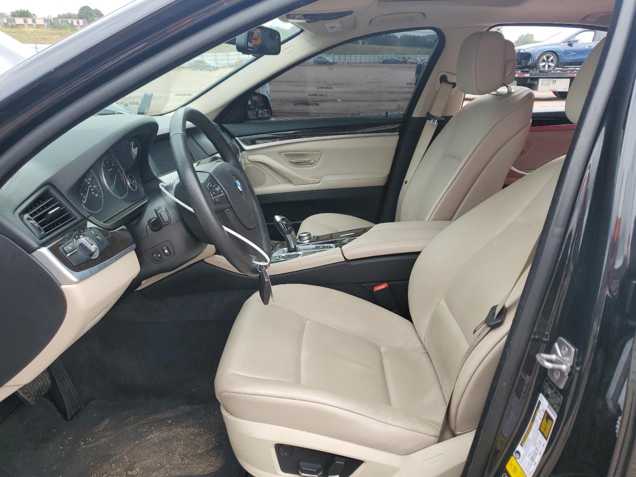 2012 Bmw 535 Xi Black vin: WBAFU7C57CDU57185