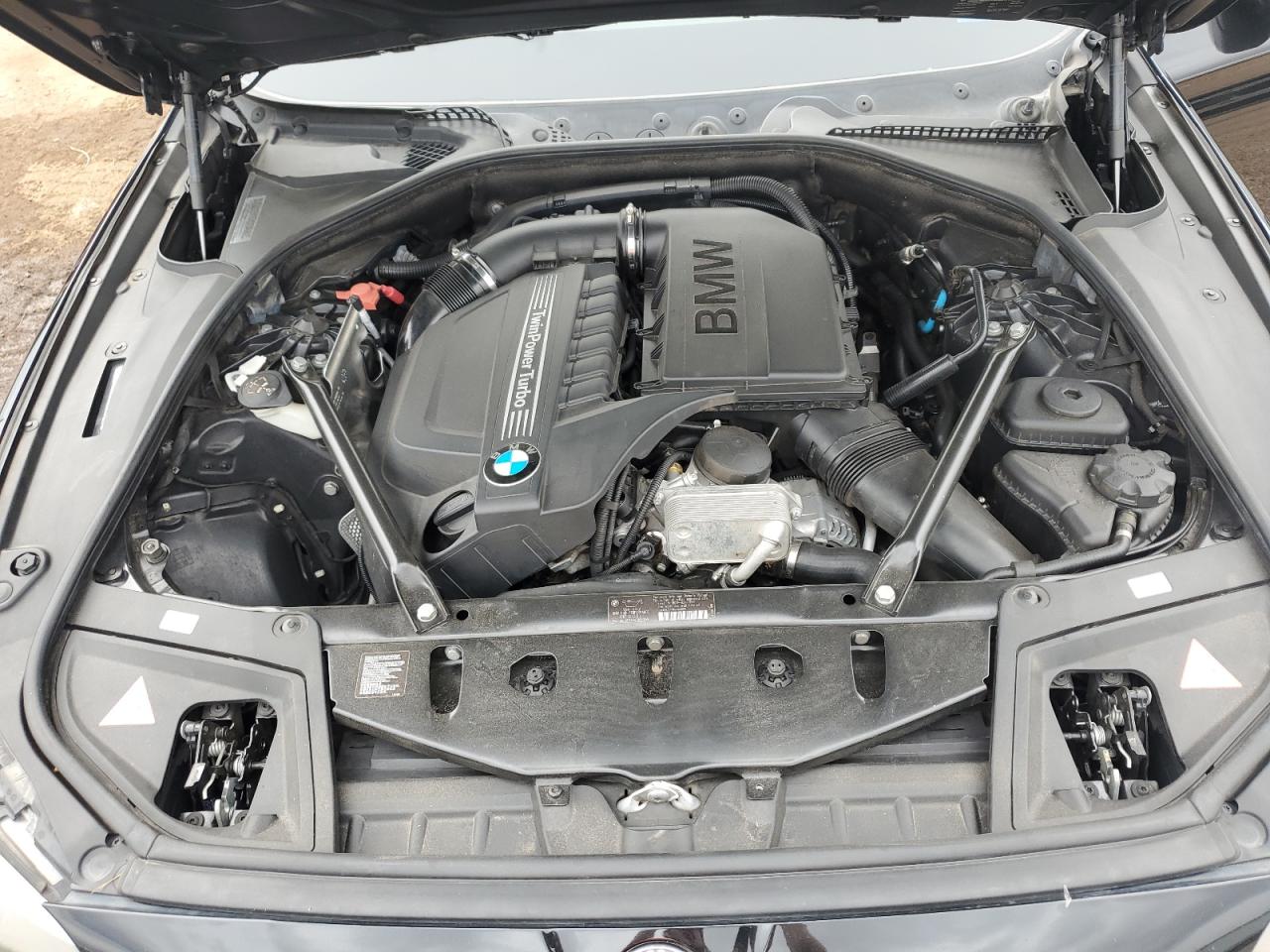 2012 Bmw 535 Xi Black vin: WBAFU7C57CDU57185