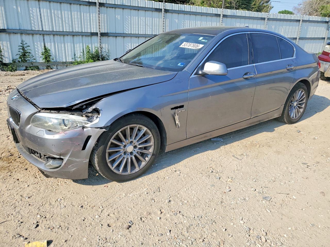 2012 Bmw 535 Xi Gray vin: WBAFU7C57CDU61155