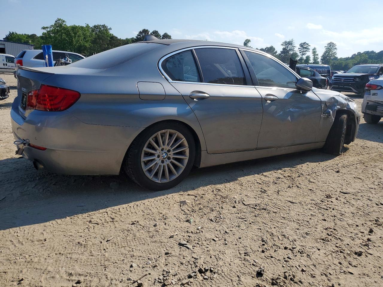 2012 Bmw 535 Xi Gray vin: WBAFU7C57CDU61155