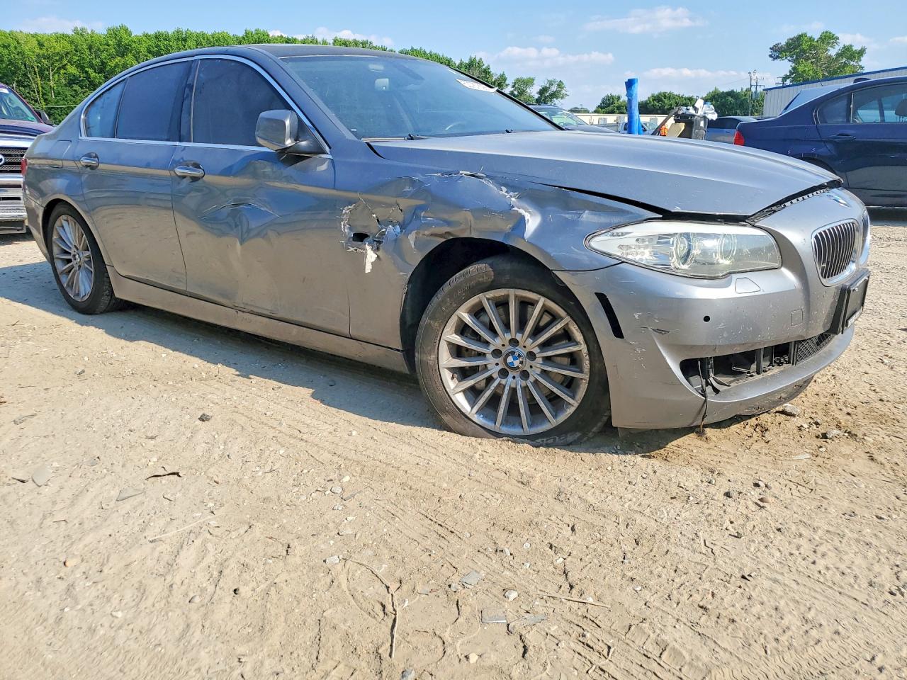 2012 Bmw 535 Xi Gray vin: WBAFU7C57CDU61155