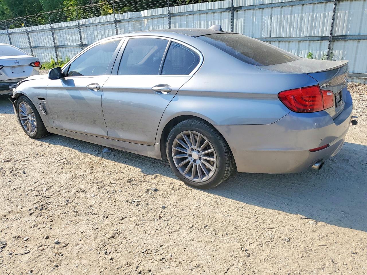 2012 Bmw 535 Xi Gray vin: WBAFU7C57CDU61155