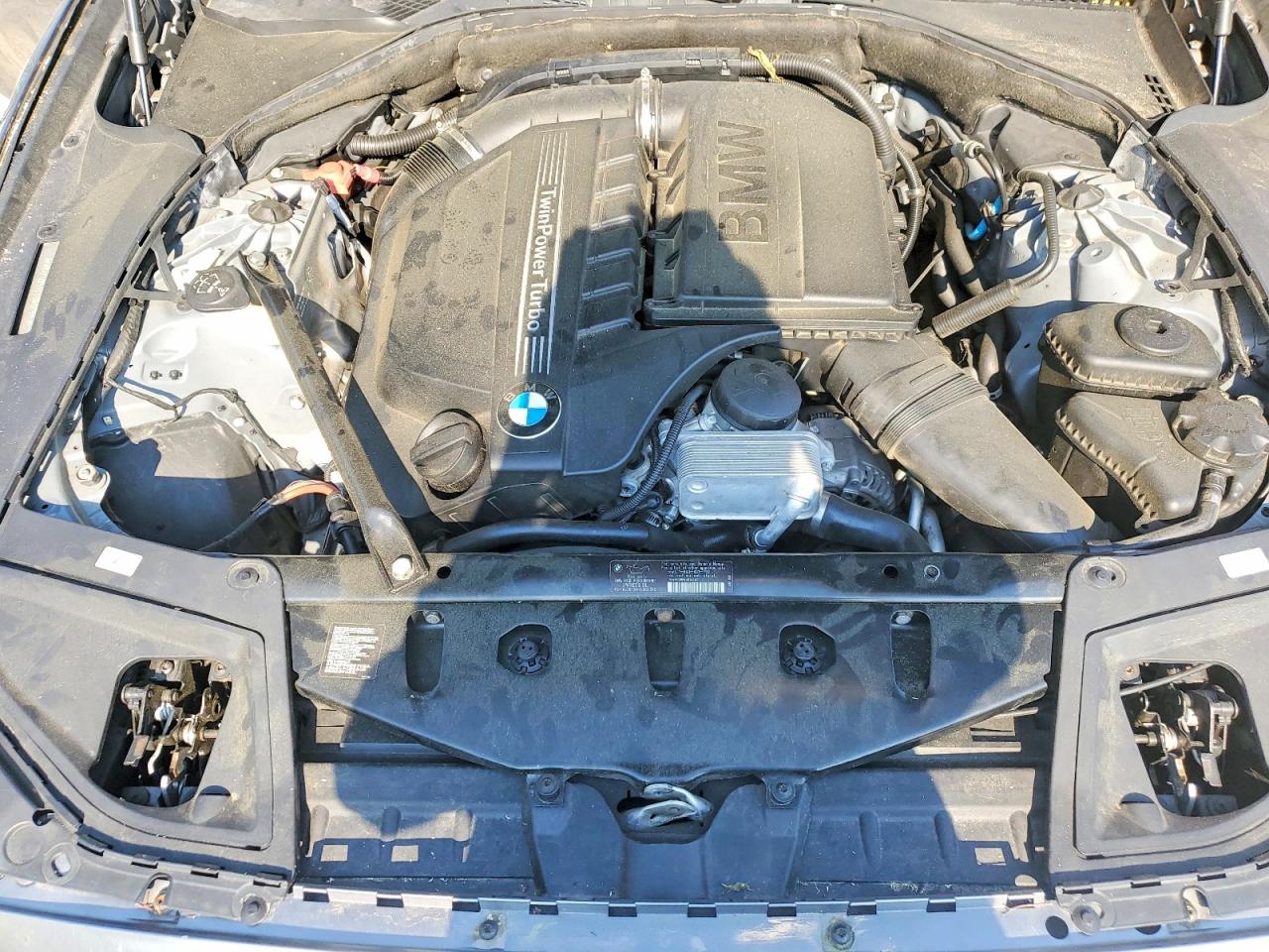 2012 Bmw 535 Xi Gray vin: WBAFU7C57CDU61155
