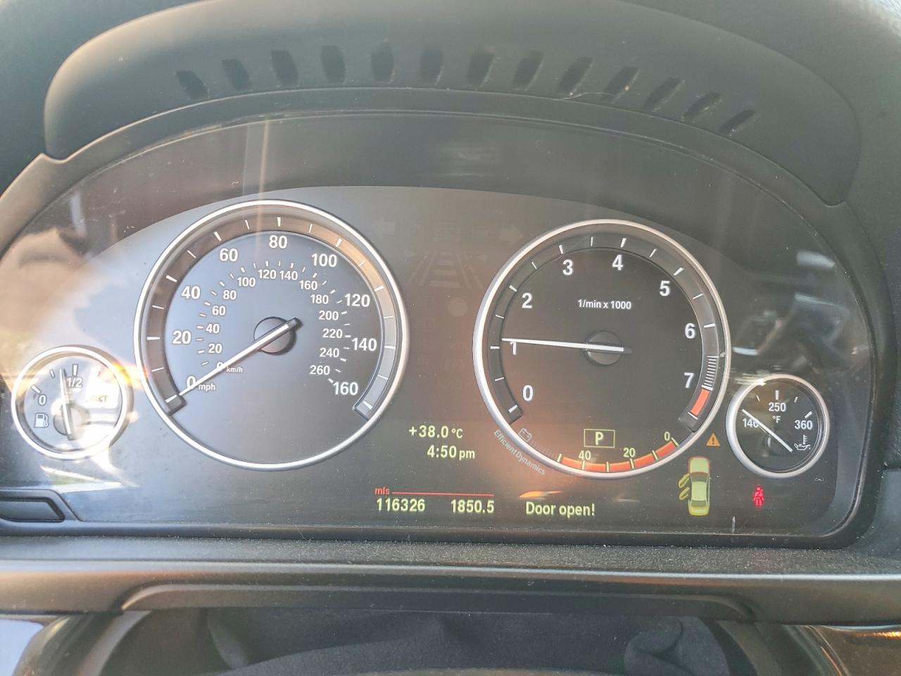 2012 Bmw 535 Xi Gray vin: WBAFU7C57CDU61155