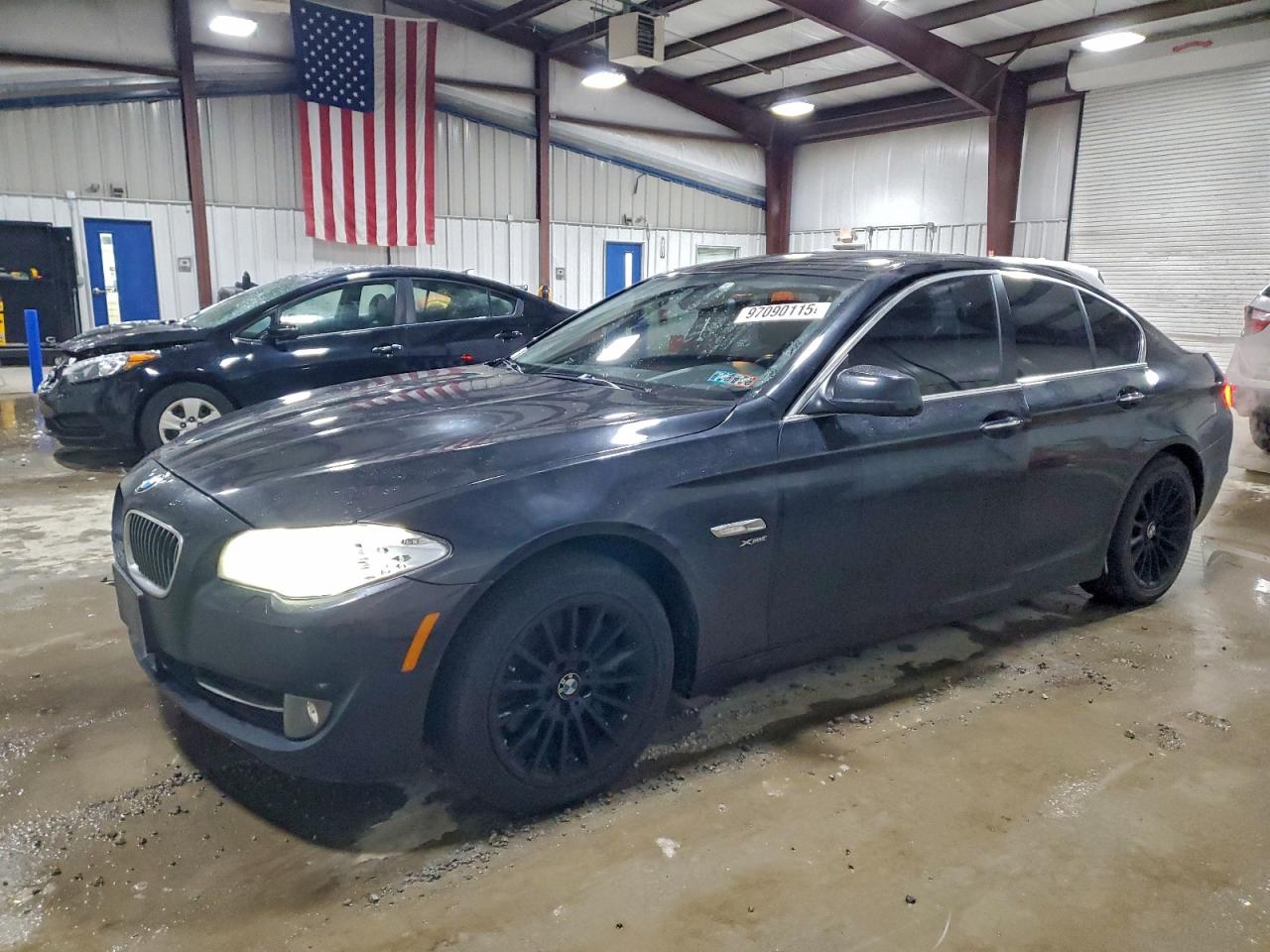 2012 Bmw 535 Xi Black vin: WBAFU7C57CDU64931