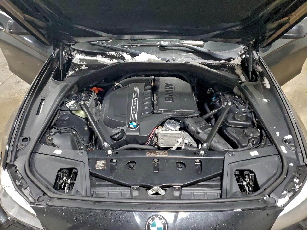 2012 Bmw 535 Xi Black vin: WBAFU7C57CDU64931