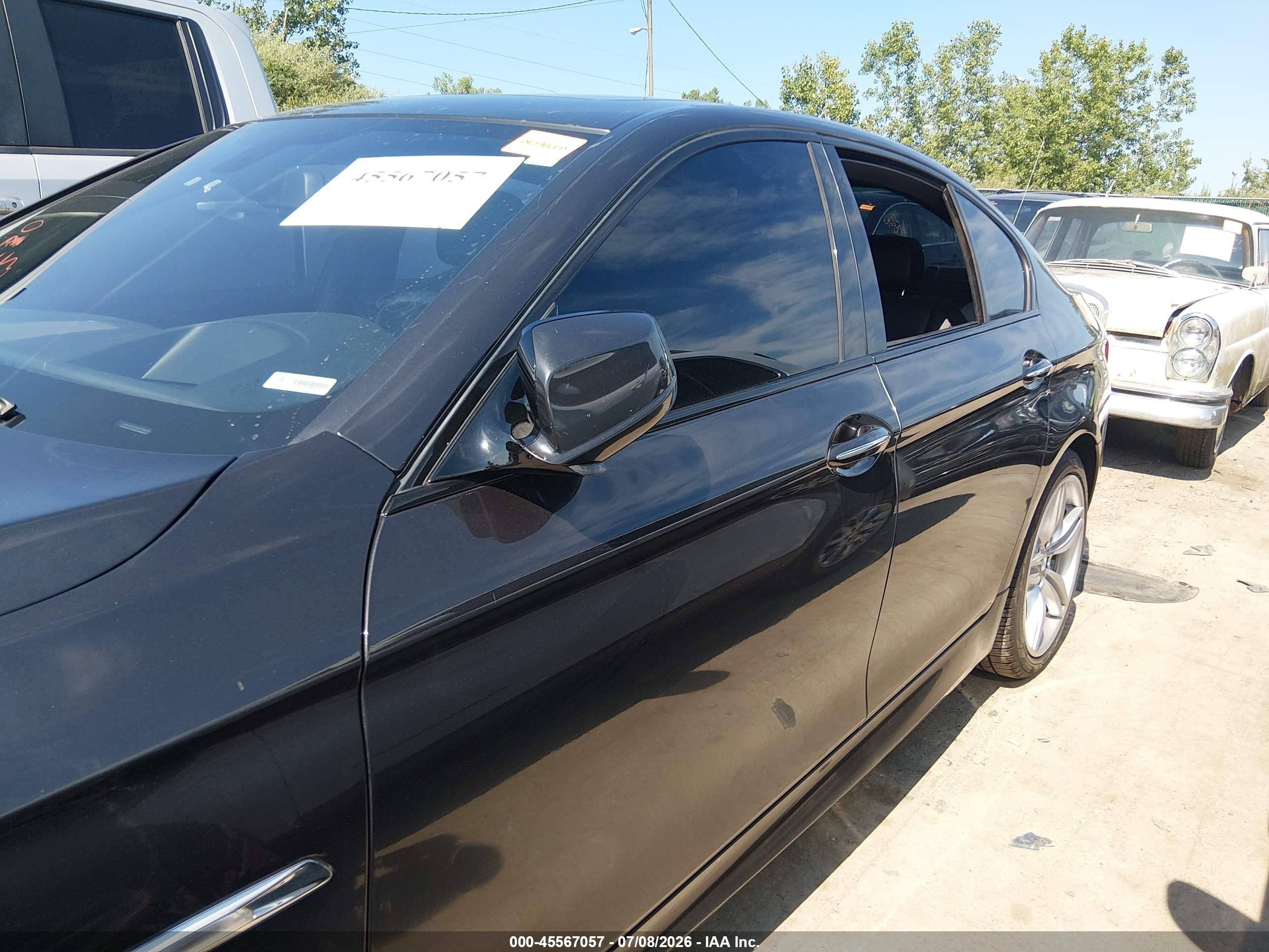 2013 Bmw 535i Xdrive Black vin: WBAFU7C57DDU68432