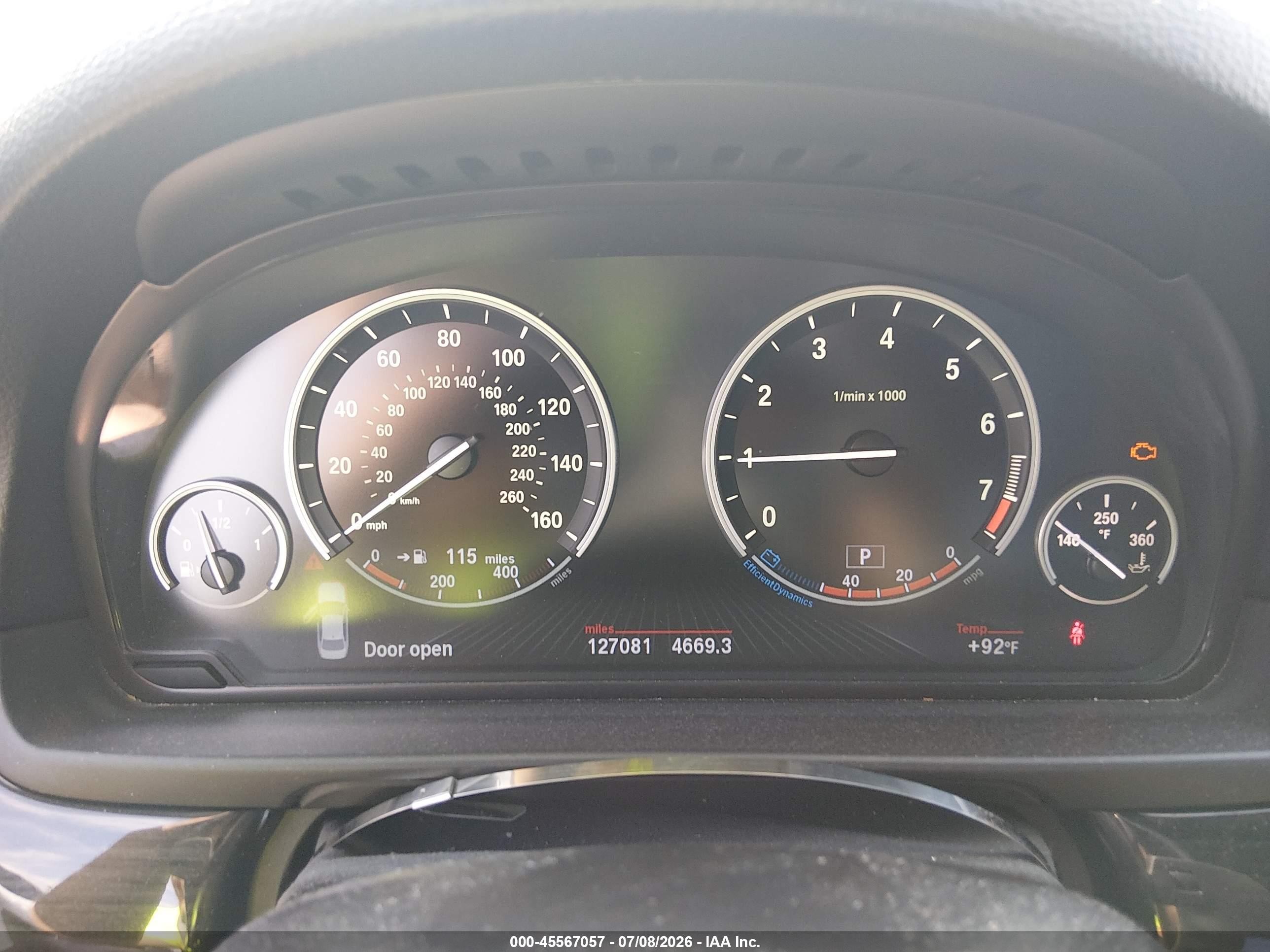 2013 Bmw 535i Xdrive Black vin: WBAFU7C57DDU68432