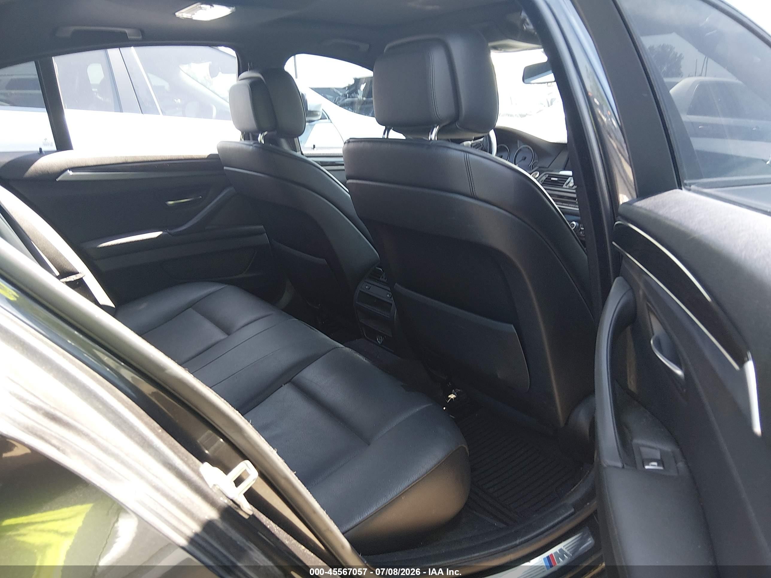 2013 Bmw 535i Xdrive Black vin: WBAFU7C57DDU68432