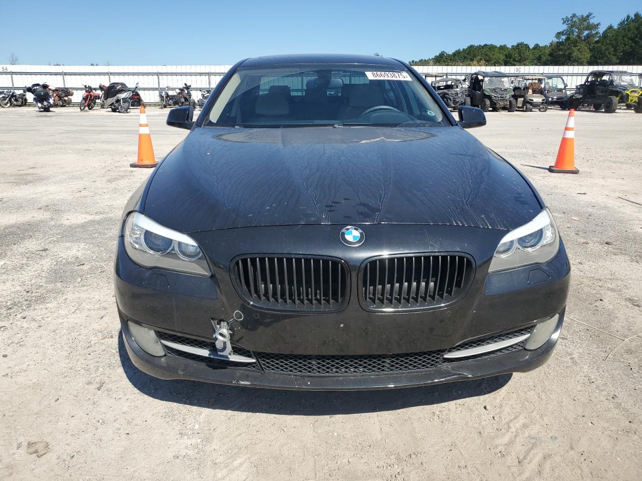 2013 Bmw 535 Xi Черный vin: WBAFU7C57DDU76384