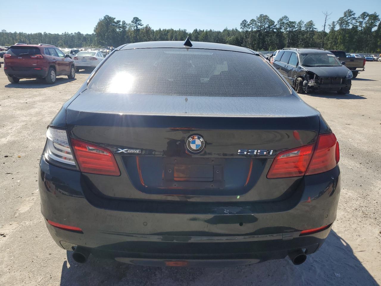2013 Bmw 535 Xi Черный vin: WBAFU7C57DDU76384