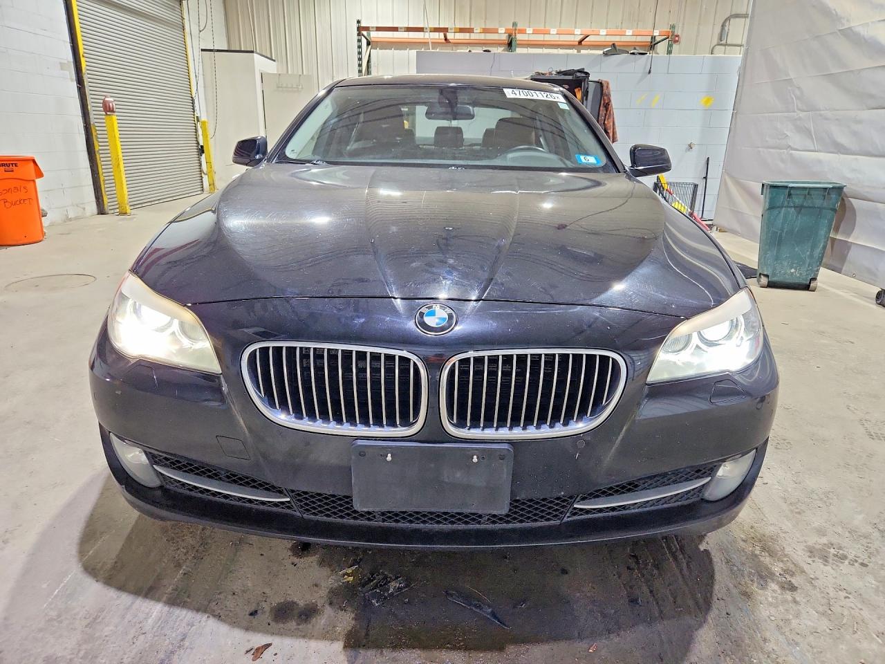 2011 Bmw 5 Series Black vin: WBAFU7C58BC876733