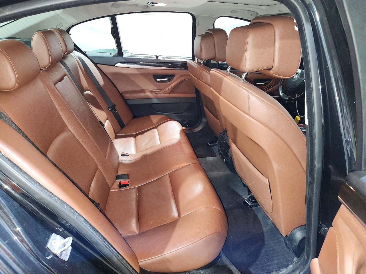 2011 Bmw 5 Series Black vin: WBAFU7C58BC876733