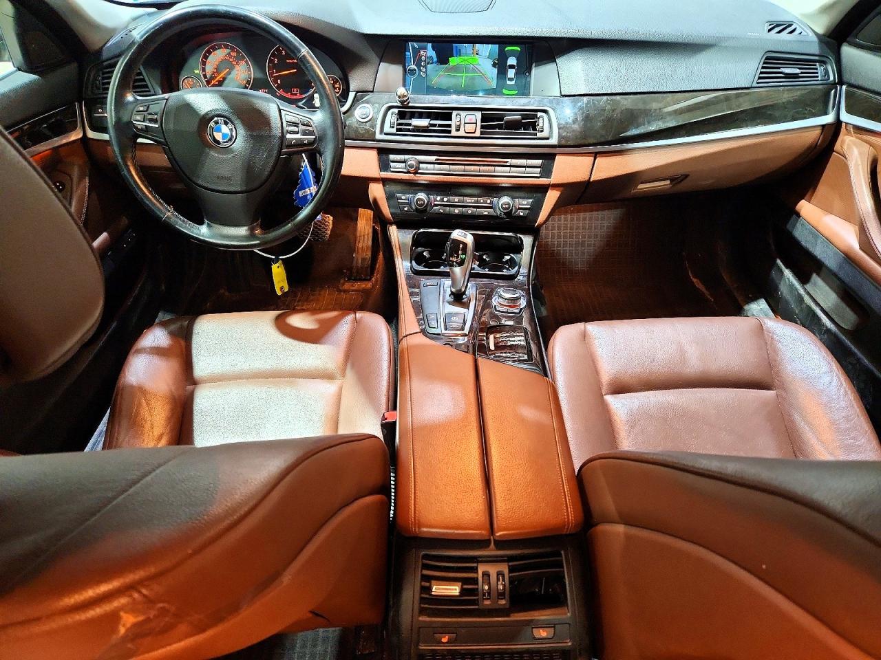 2011 Bmw 5 Series Black vin: WBAFU7C58BC876733