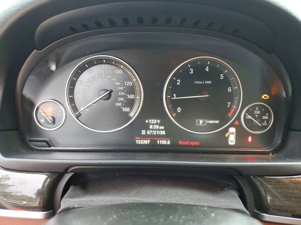 2011 Bmw 535 Xi White vin: WBAFU7C58BDU55959