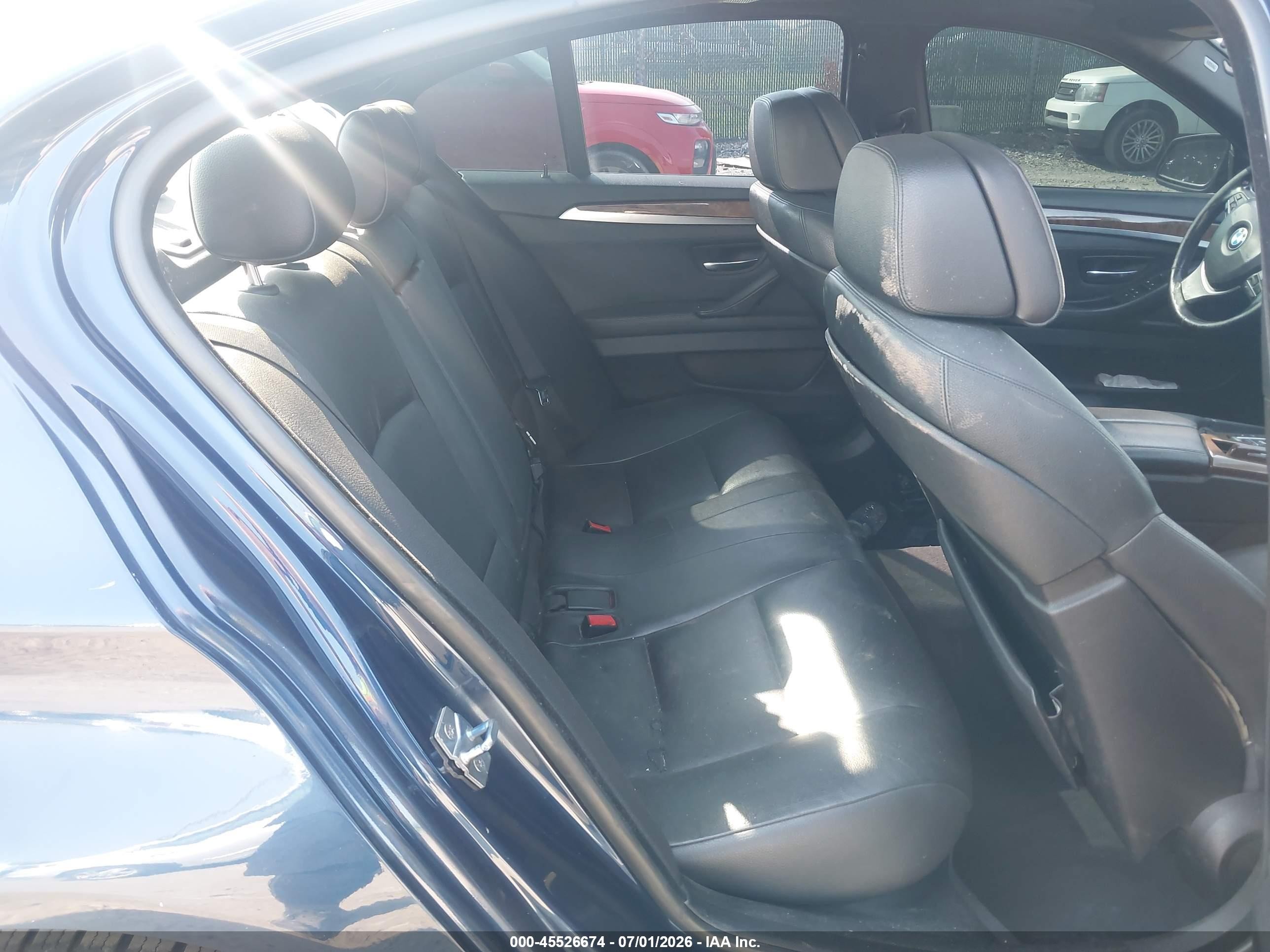 2012 Bmw 535i Xdrive Dark Blue vin: WBAFU7C58CDU58331