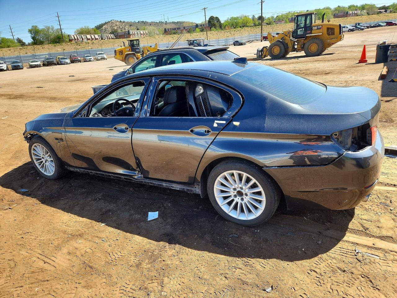 2012 Bmw 535 Xi Black vin: WBAFU7C58CDU60130
