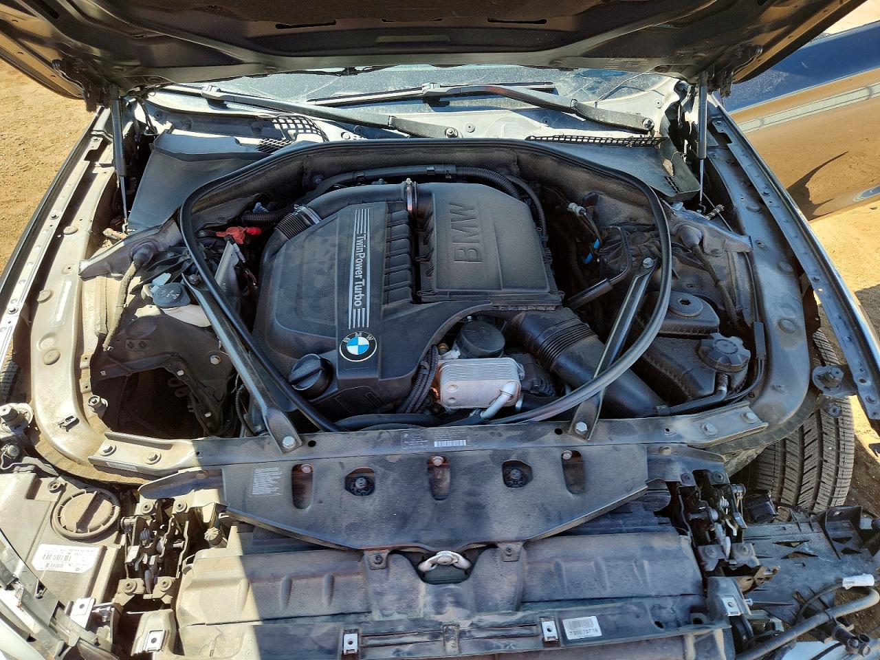 2012 Bmw 535 Xi Black vin: WBAFU7C58CDU60130