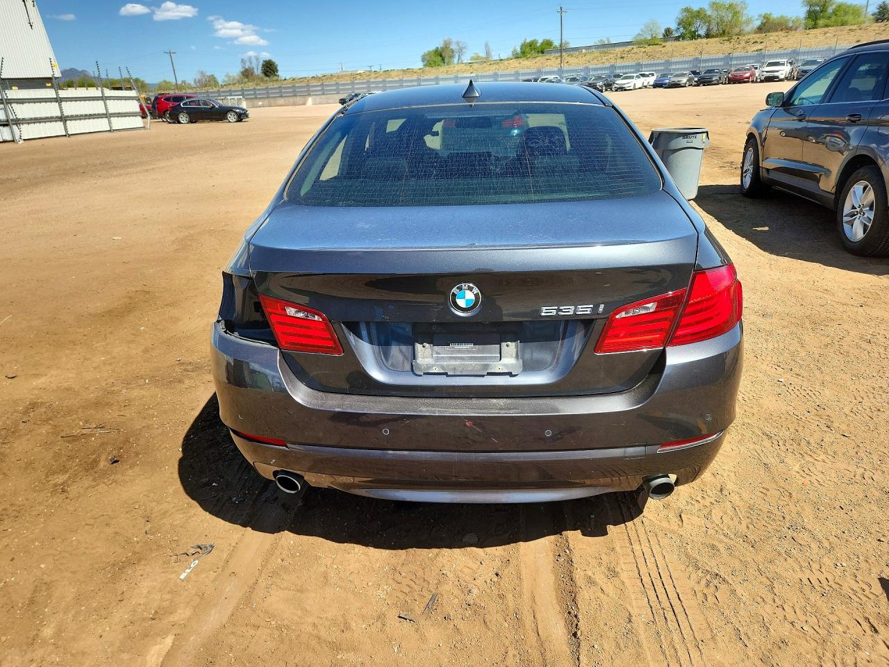 2012 Bmw 535 Xi Black vin: WBAFU7C58CDU60130