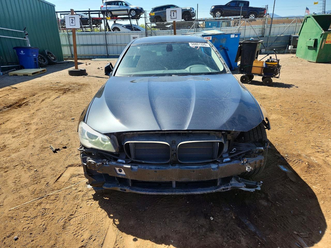2012 Bmw 535 Xi Black vin: WBAFU7C58CDU60130