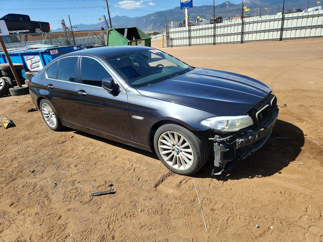 2012 Bmw 535 Xi Black vin: WBAFU7C58CDU60130