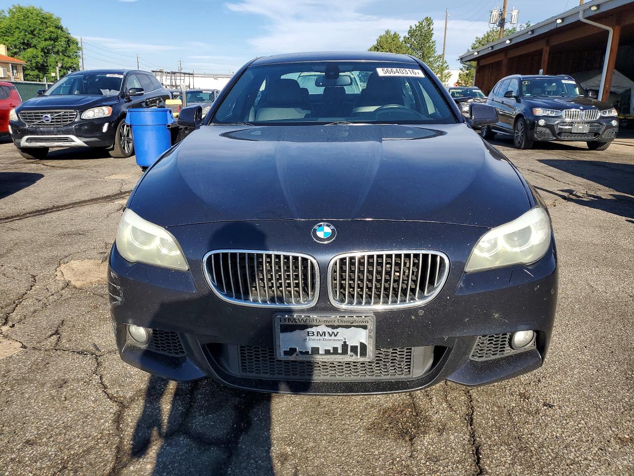 2012 Bmw 535i Xdrive Black vin: WBAFU7C58CDU60466