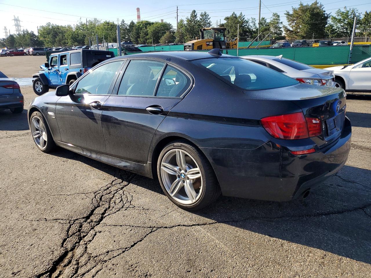 2012 Bmw 535i Xdrive Black vin: WBAFU7C58CDU60466