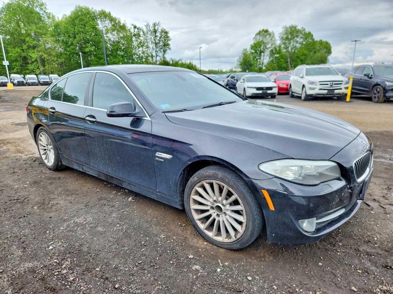 2012 Bmw 535 Xi Black vin: WBAFU7C58CDU63285