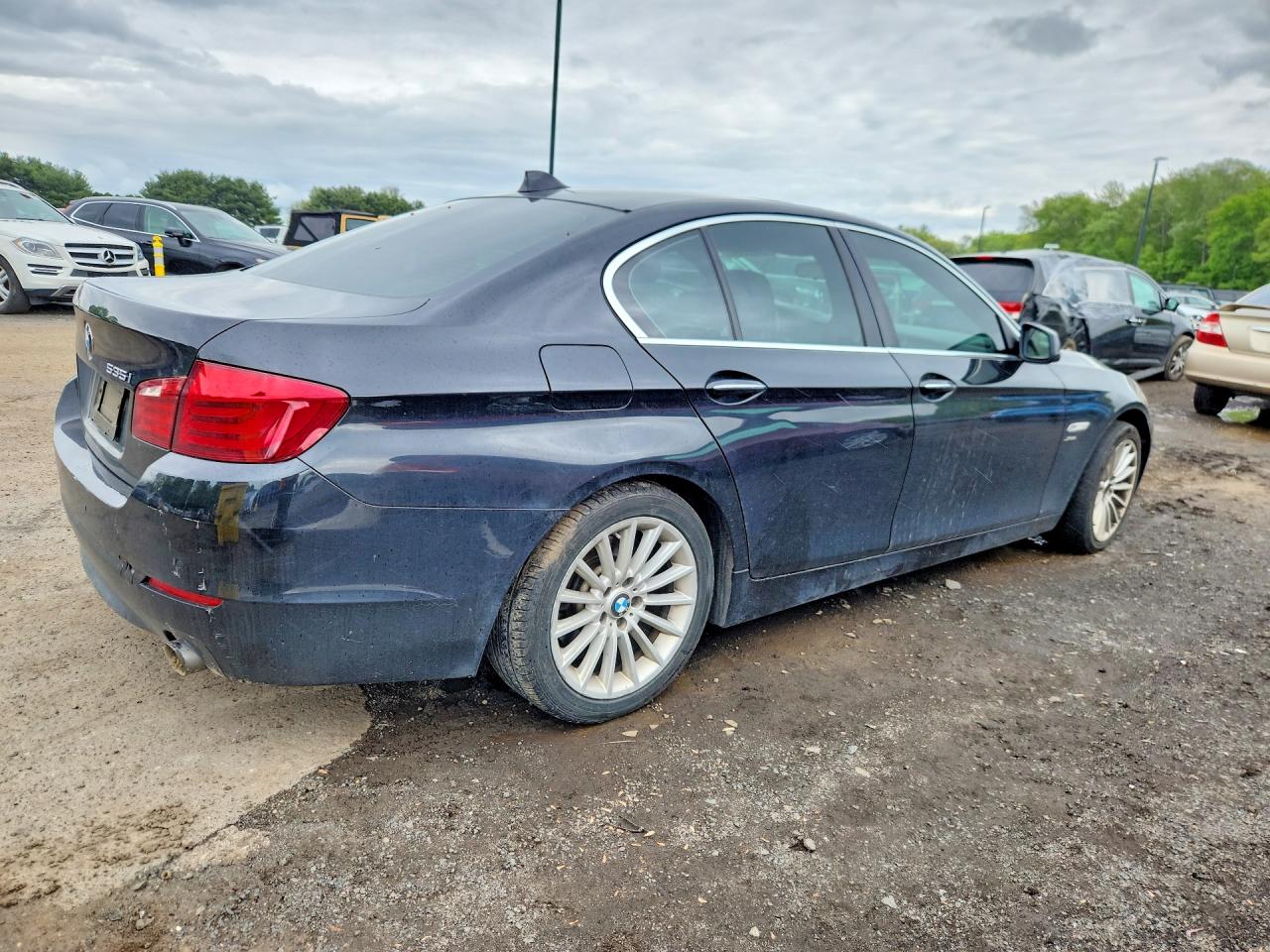 2012 Bmw 535 Xi Black vin: WBAFU7C58CDU63285