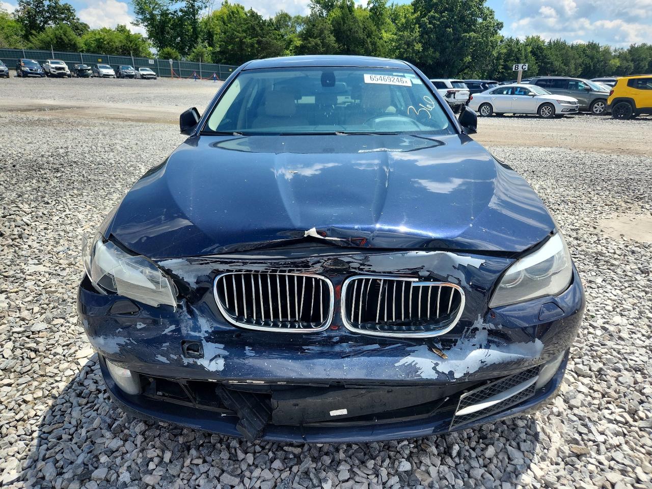 2012 Bmw 535 Xi Blue vin: WBAFU7C58CDU63884
