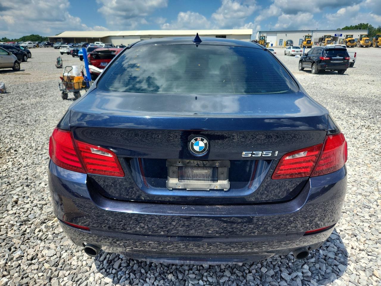 2012 Bmw 535 Xi Blue vin: WBAFU7C58CDU63884