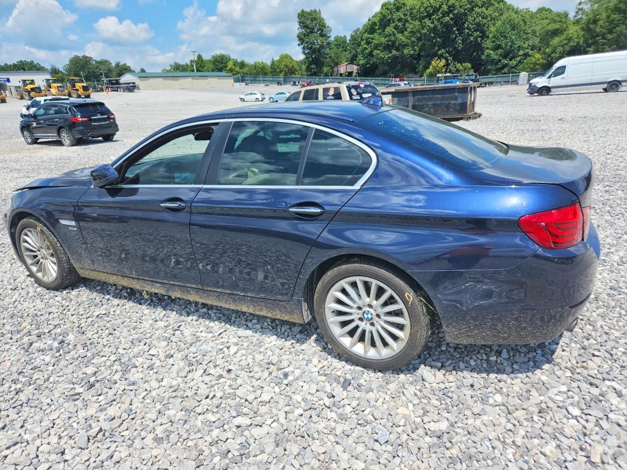 2012 Bmw 535 Xi Blue vin: WBAFU7C58CDU63884