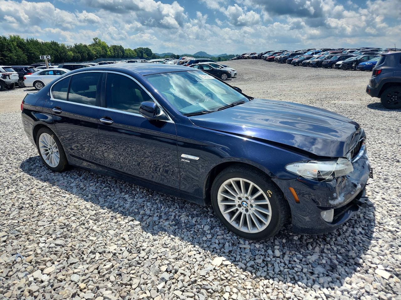 2012 Bmw 535 Xi Blue vin: WBAFU7C58CDU63884
