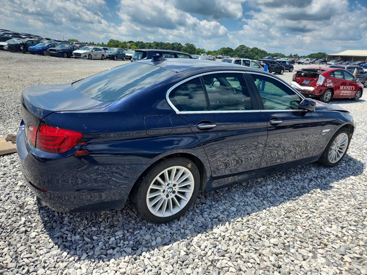 2012 Bmw 535 Xi Blue vin: WBAFU7C58CDU63884