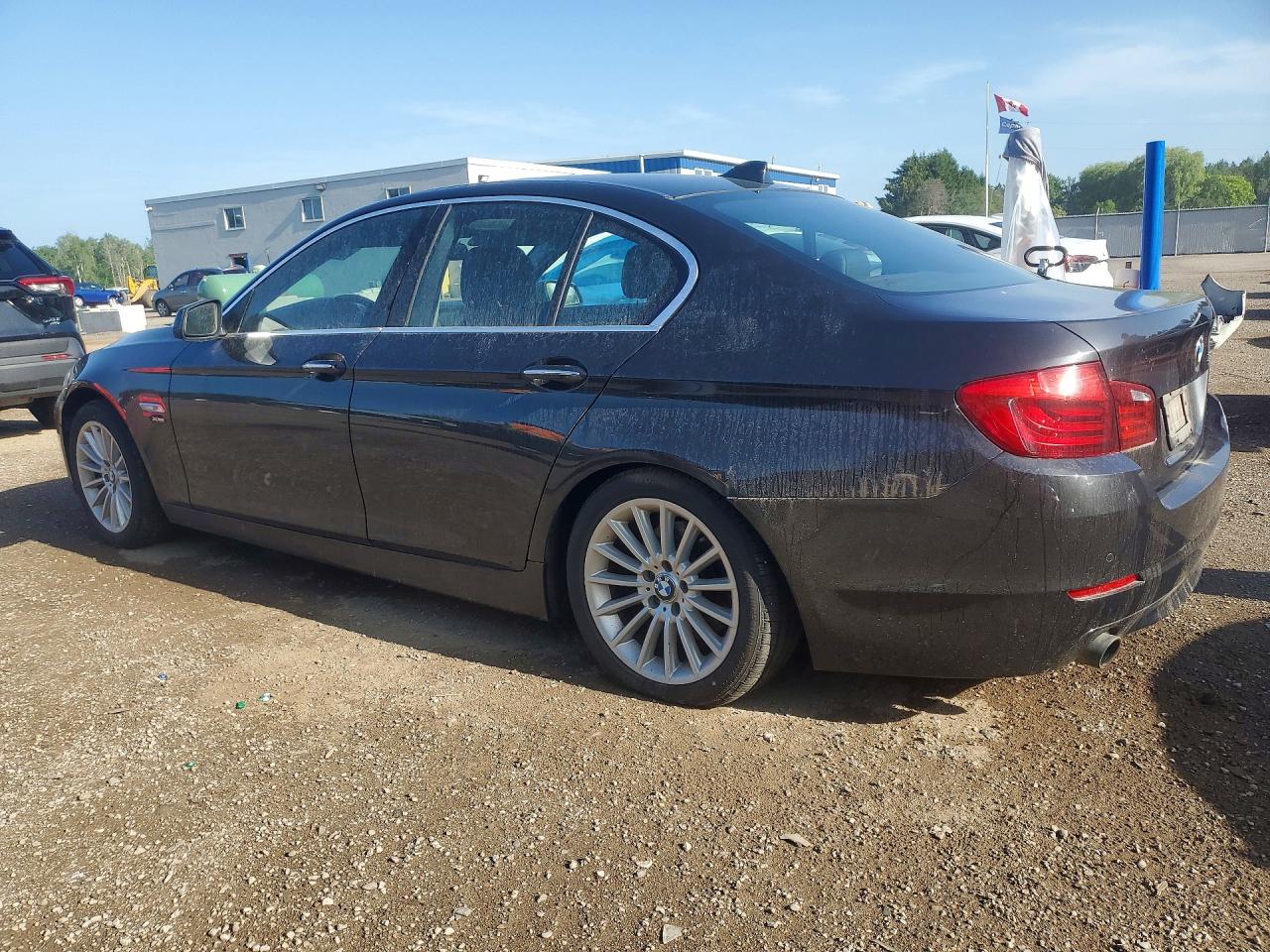 2012 Bmw 535 Xi Black vin: WBAFU7C58CDU64386