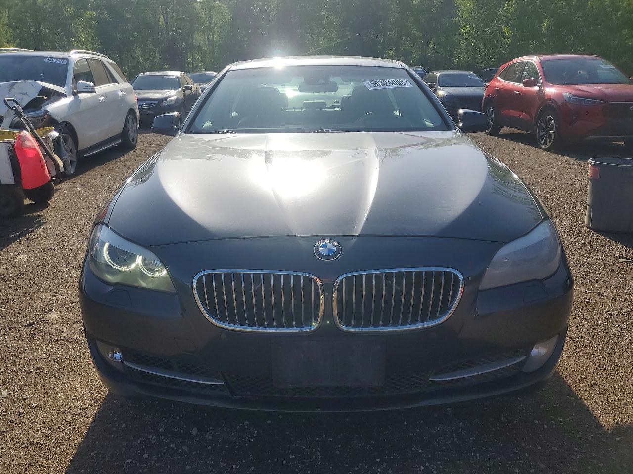 2012 Bmw 535 Xi Black vin: WBAFU7C58CDU64386