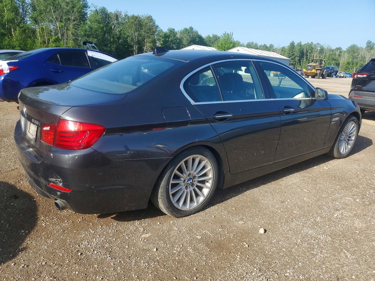 2012 Bmw 535 Xi Black vin: WBAFU7C58CDU64386