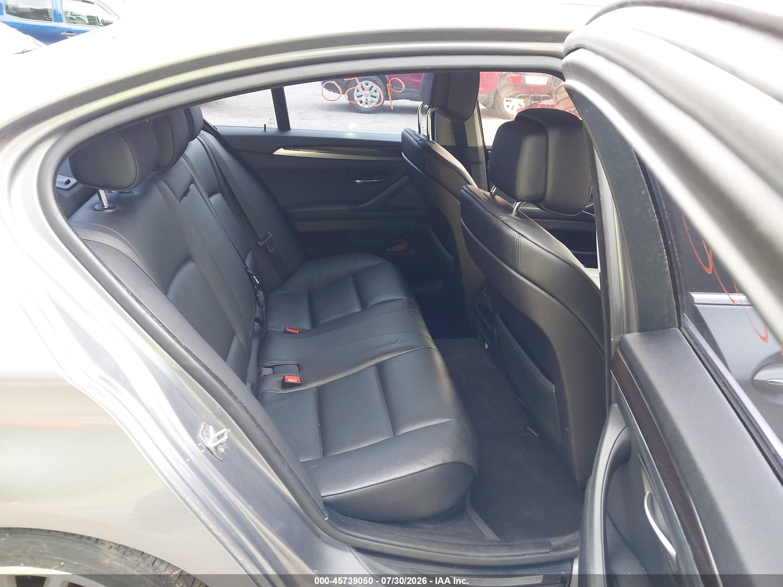2013 Bmw 535i Xdrive Gray vin: WBAFU7C58DDU66530