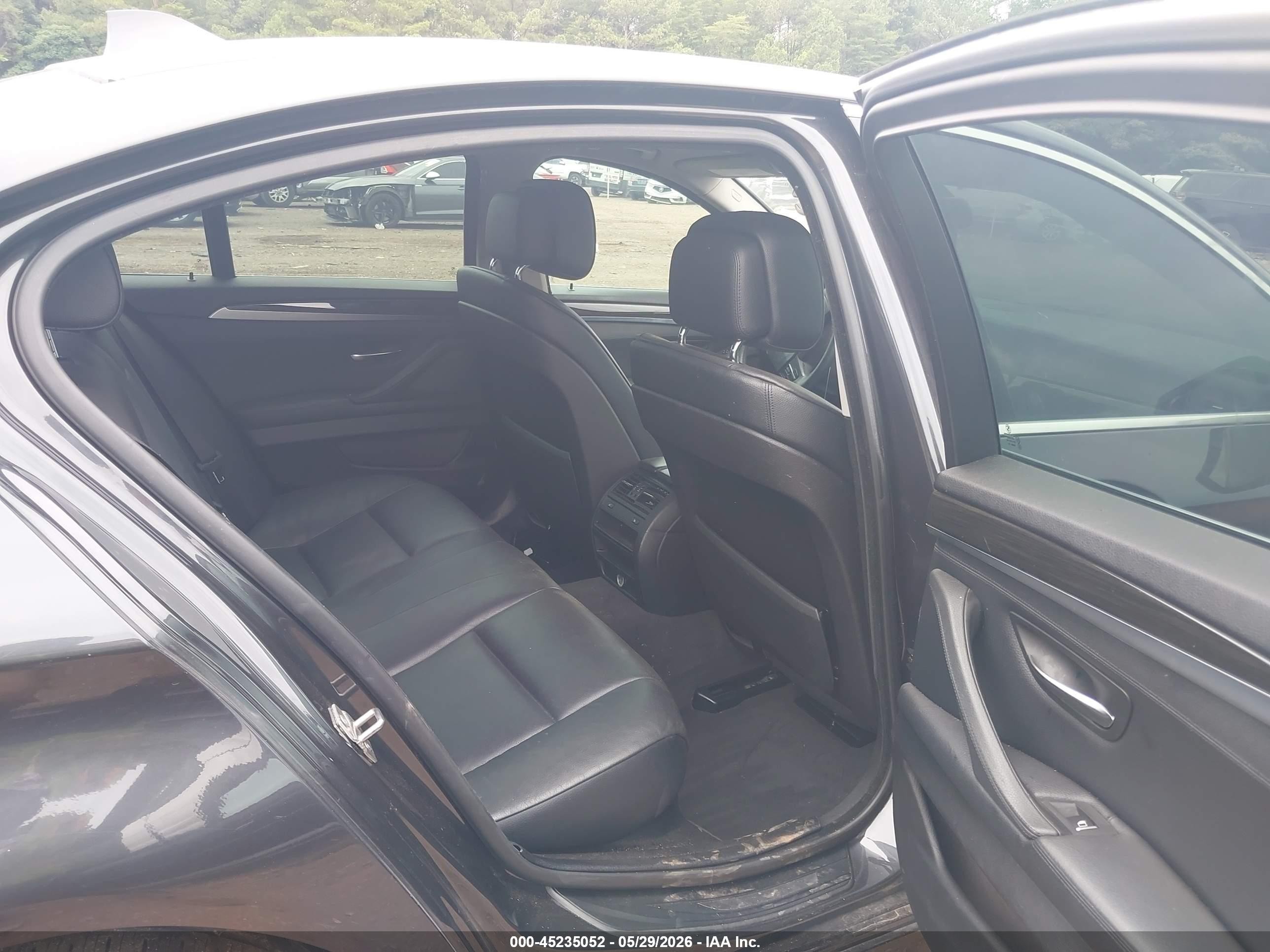 2013 Bmw 535i Xdrive Gray vin: WBAFU7C58DDU67791