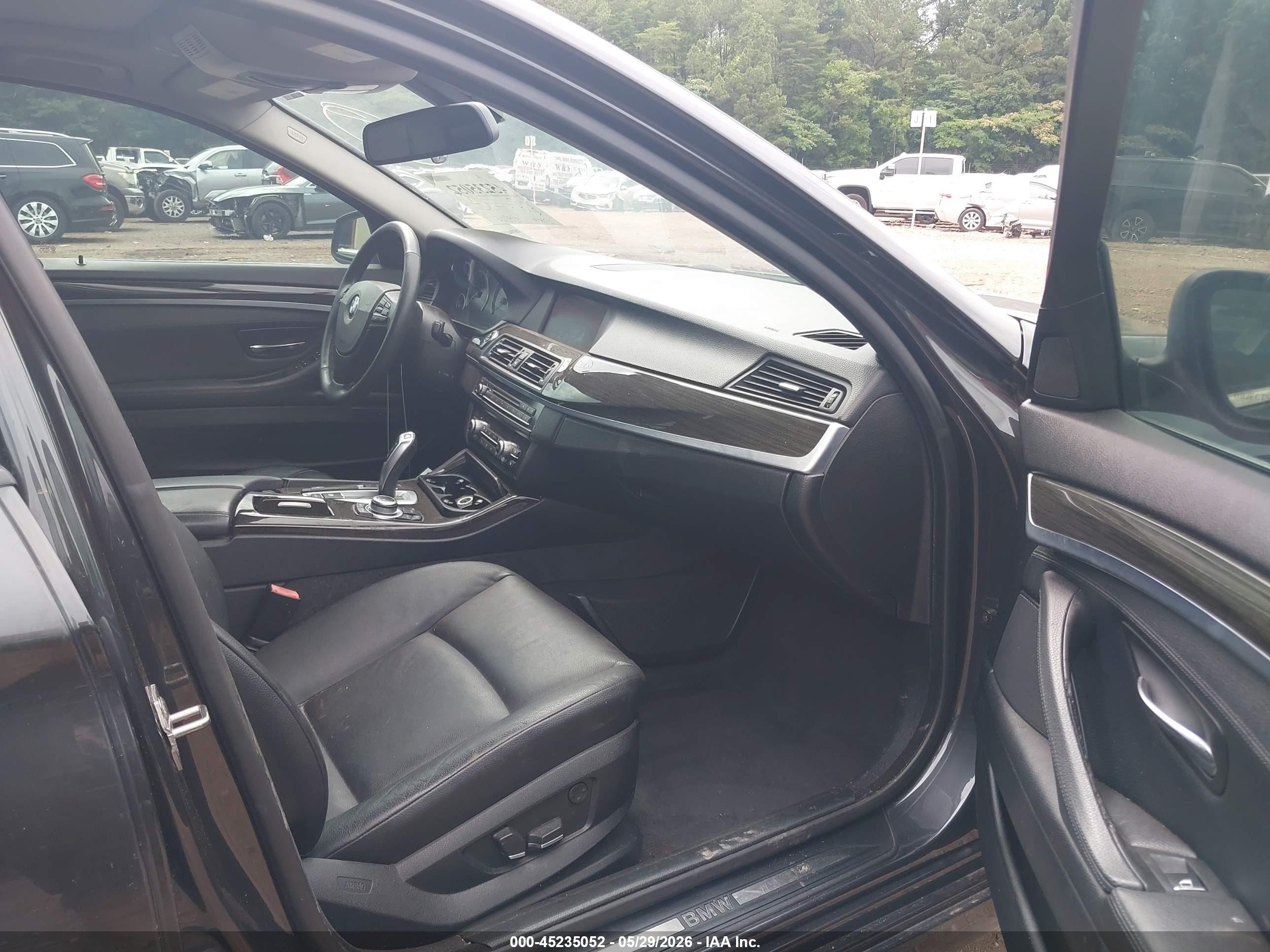 2013 Bmw 535i Xdrive Gray vin: WBAFU7C58DDU67791