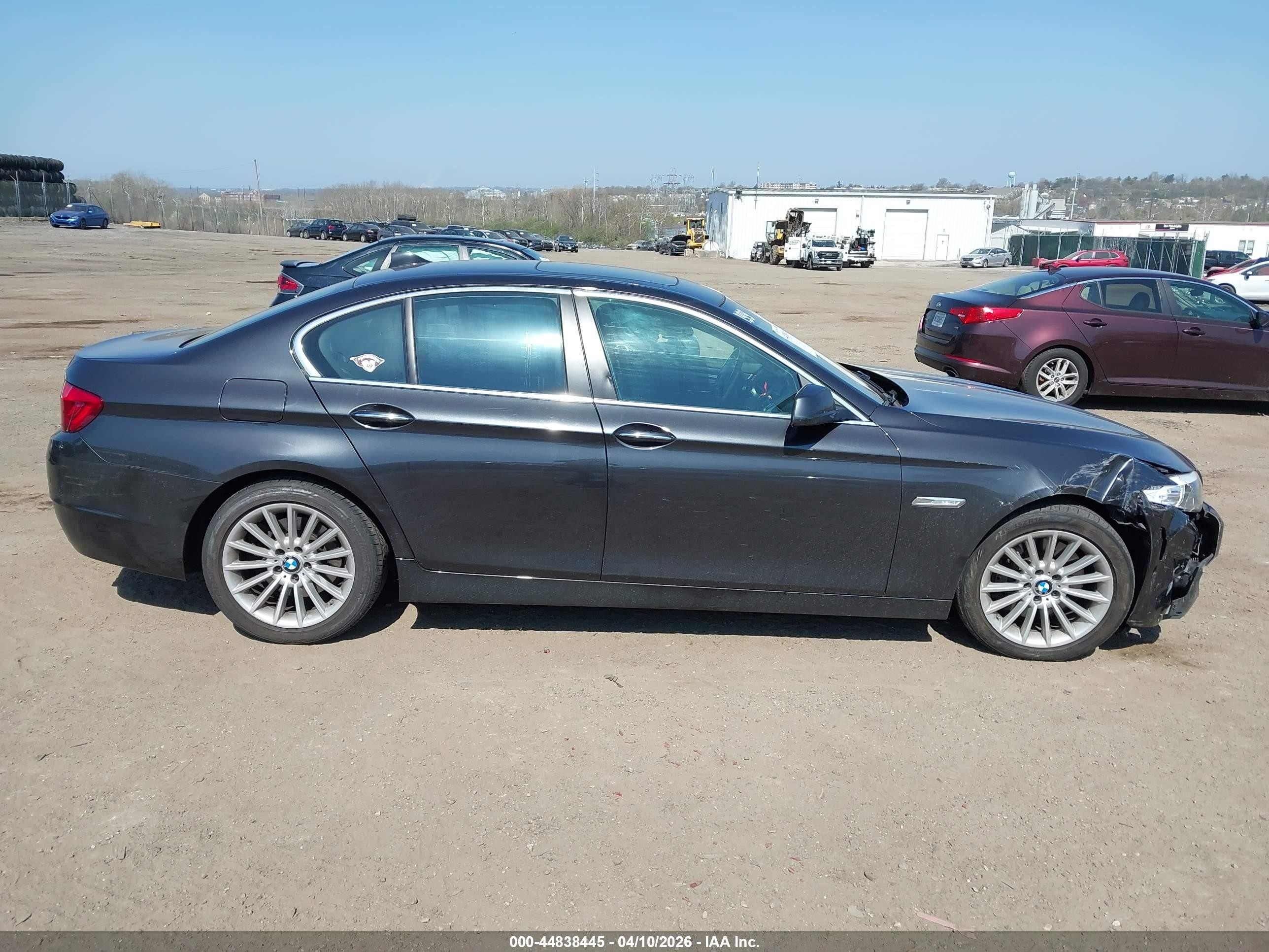 2013 Bmw 535i Xdrive Gray vin: WBAFU7C58DDU70805