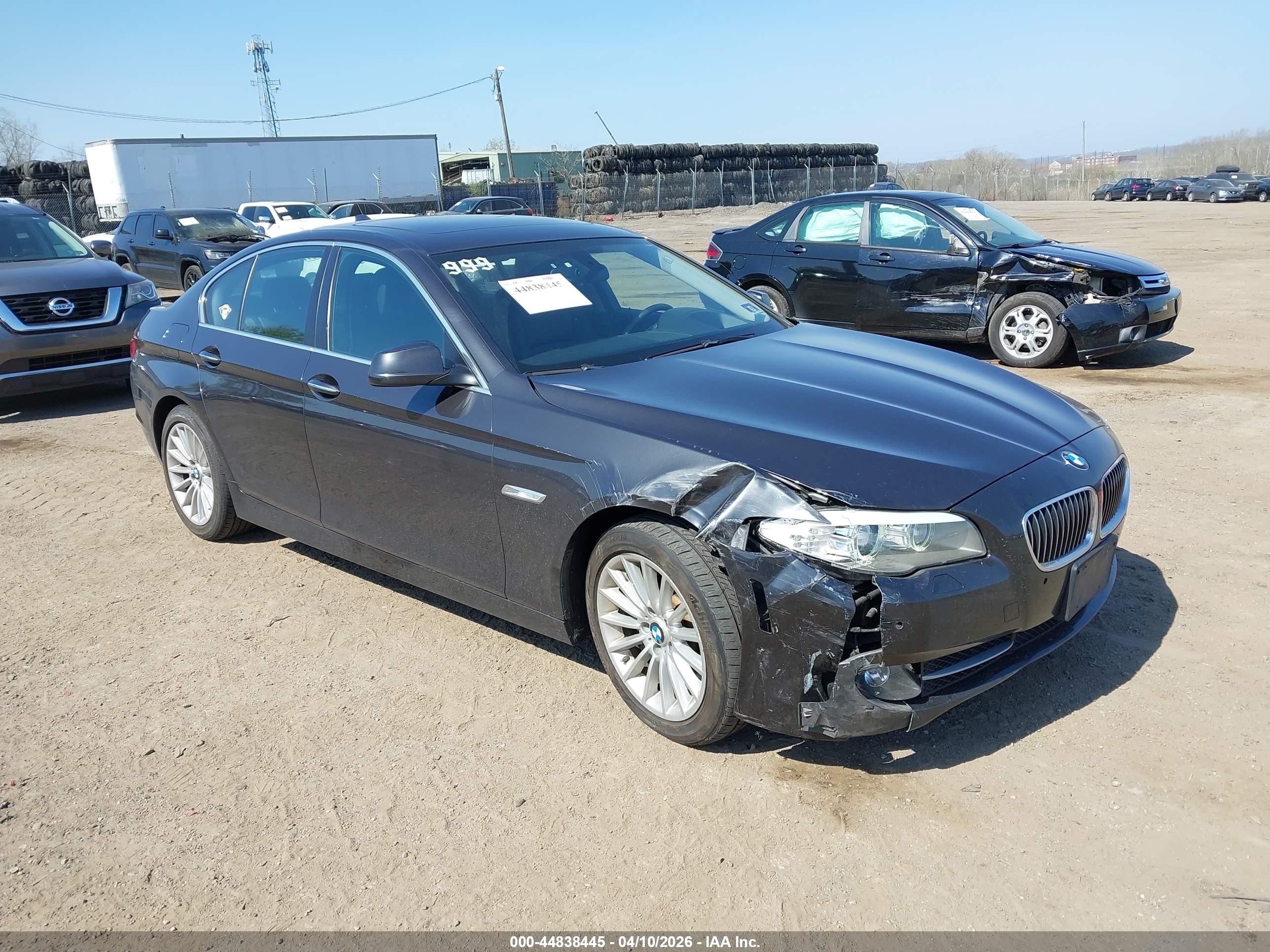 2013 Bmw 535i Xdrive Gray vin: WBAFU7C58DDU70805