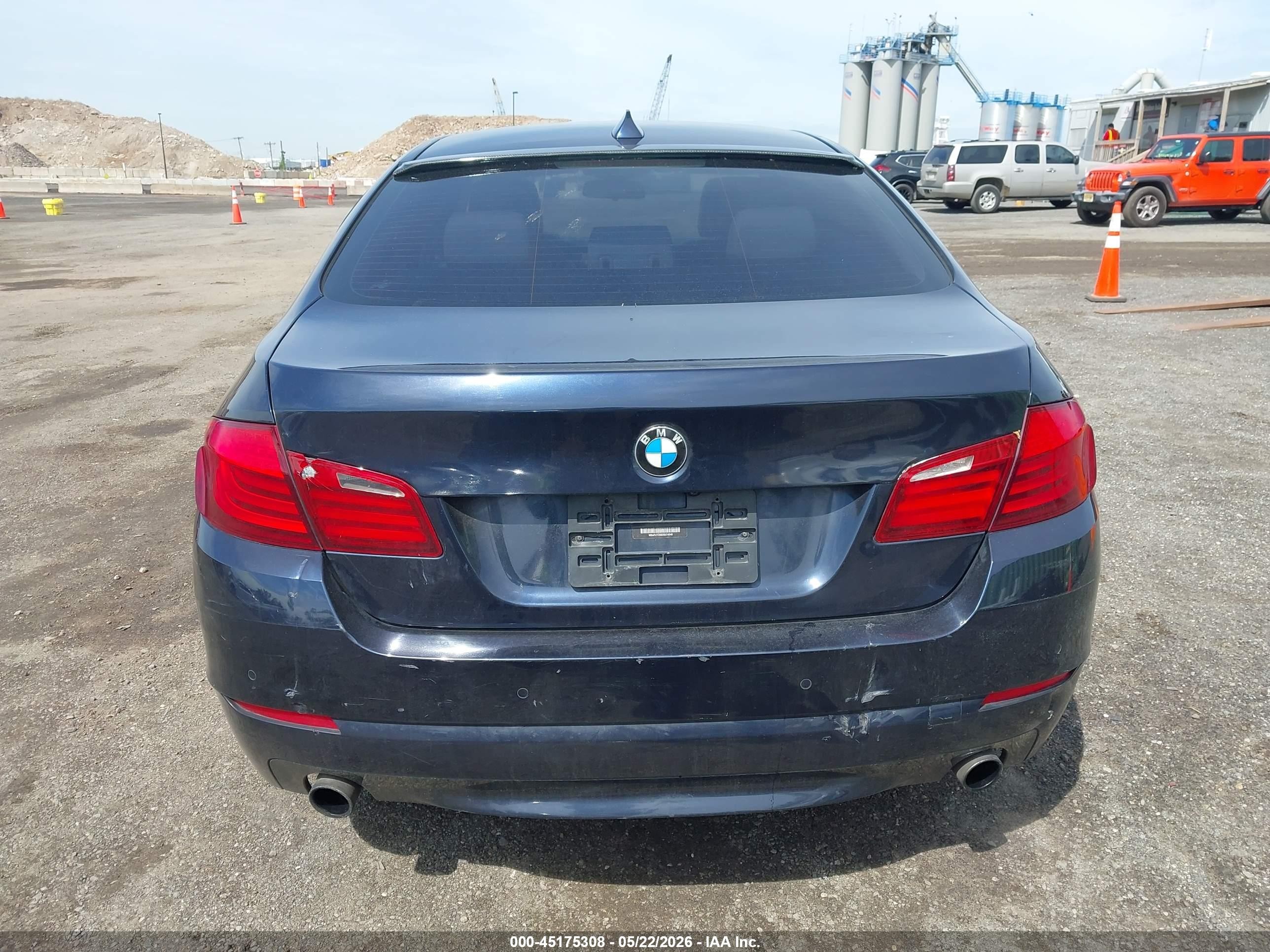 2013 Bmw 535i Xdrive Blue vin: WBAFU7C58DDU74546