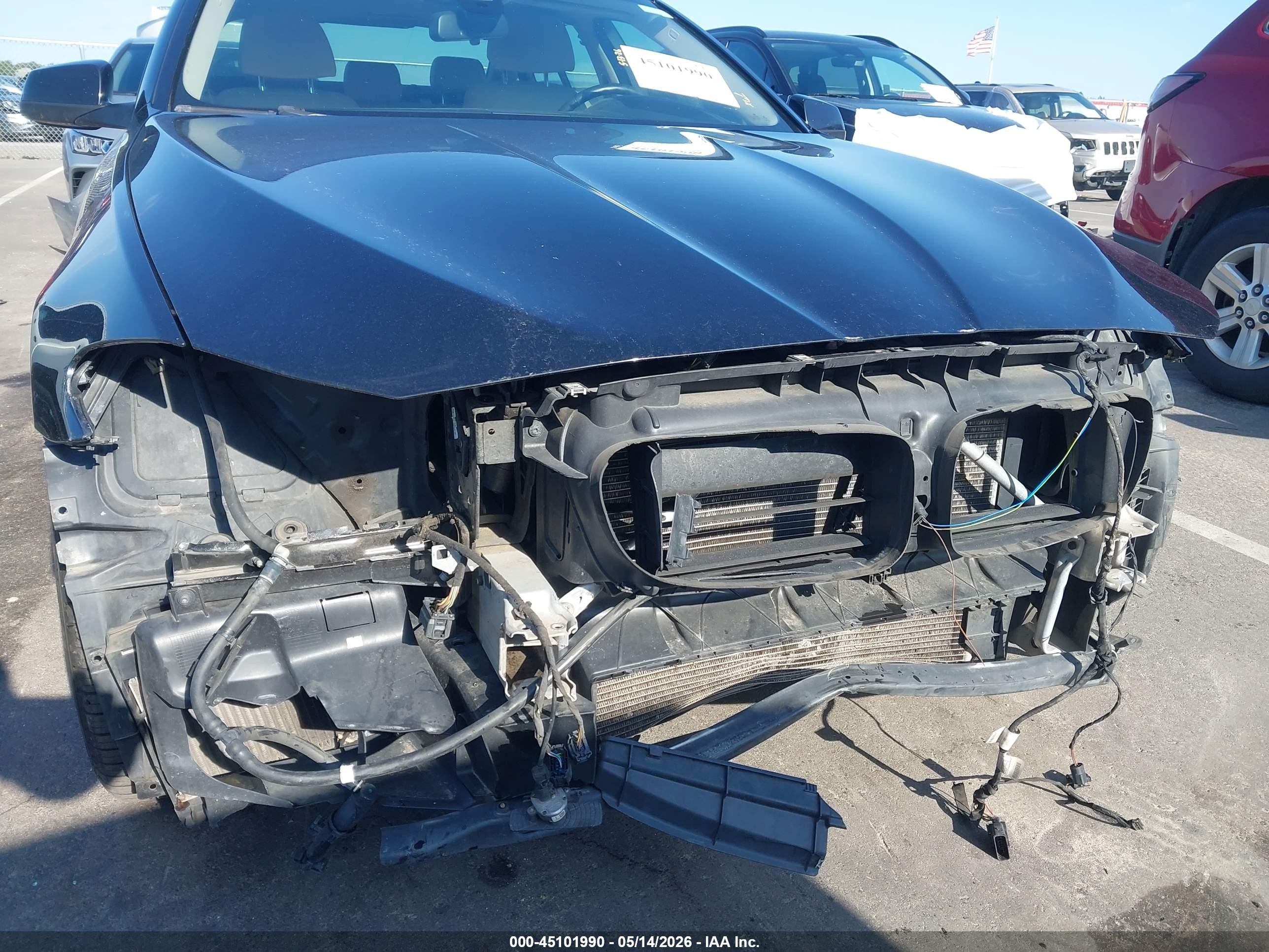 2013 Bmw 535i Xdrive Black vin: WBAFU7C58DDU75437