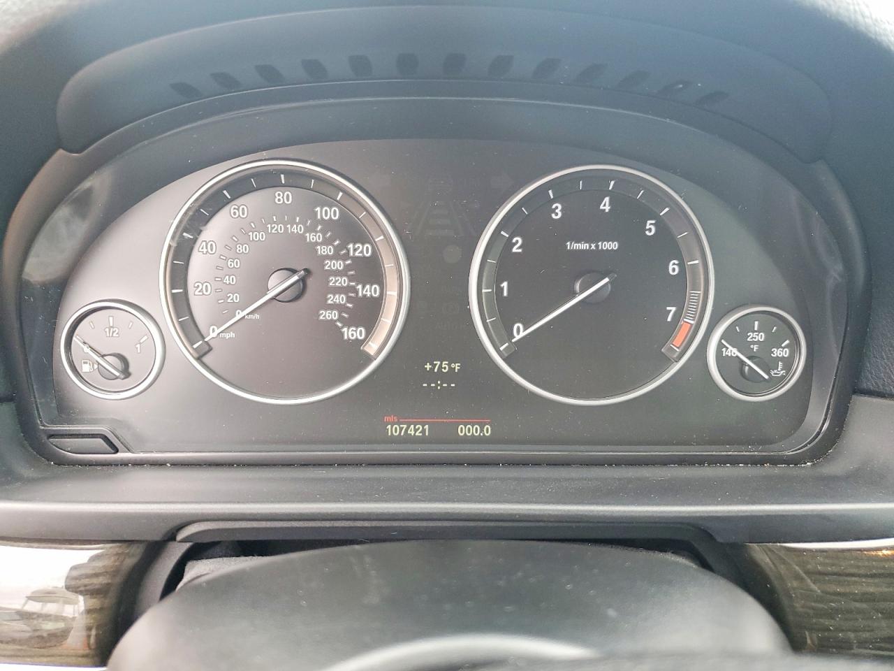 2013 Bmw 535 Xi Charcoal vin: WBAFU7C58DDU76846