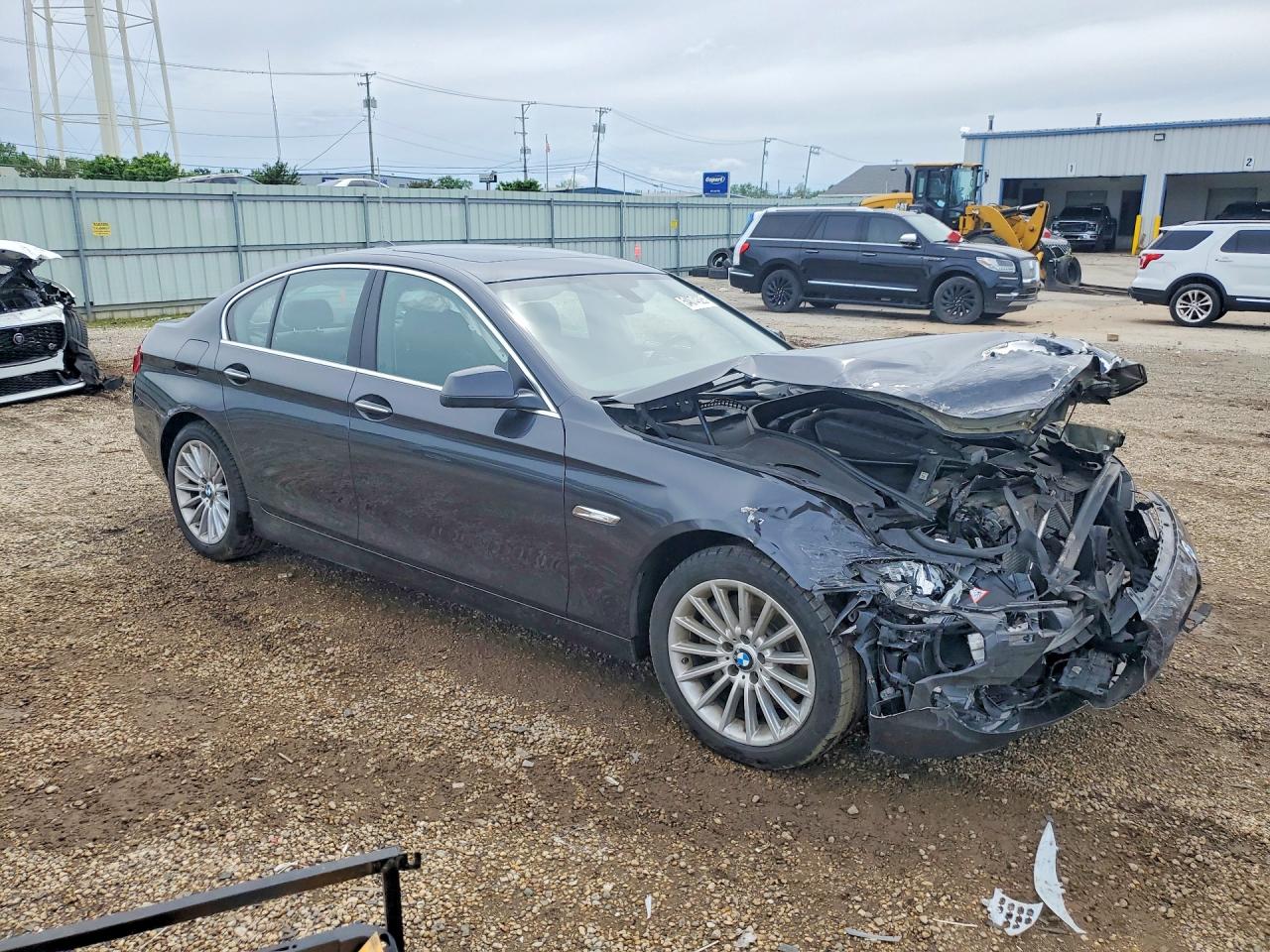 2013 Bmw 535 Xi Charcoal vin: WBAFU7C58DDU76846