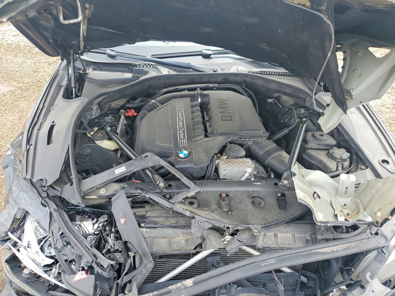 2013 Bmw 535 Xi Charcoal vin: WBAFU7C58DDU76846