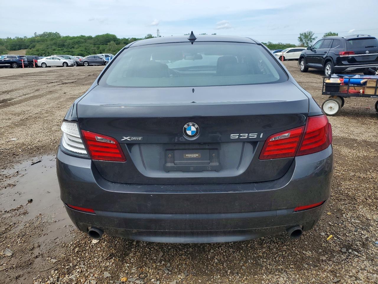 2013 Bmw 535 Xi Charcoal vin: WBAFU7C58DDU76846